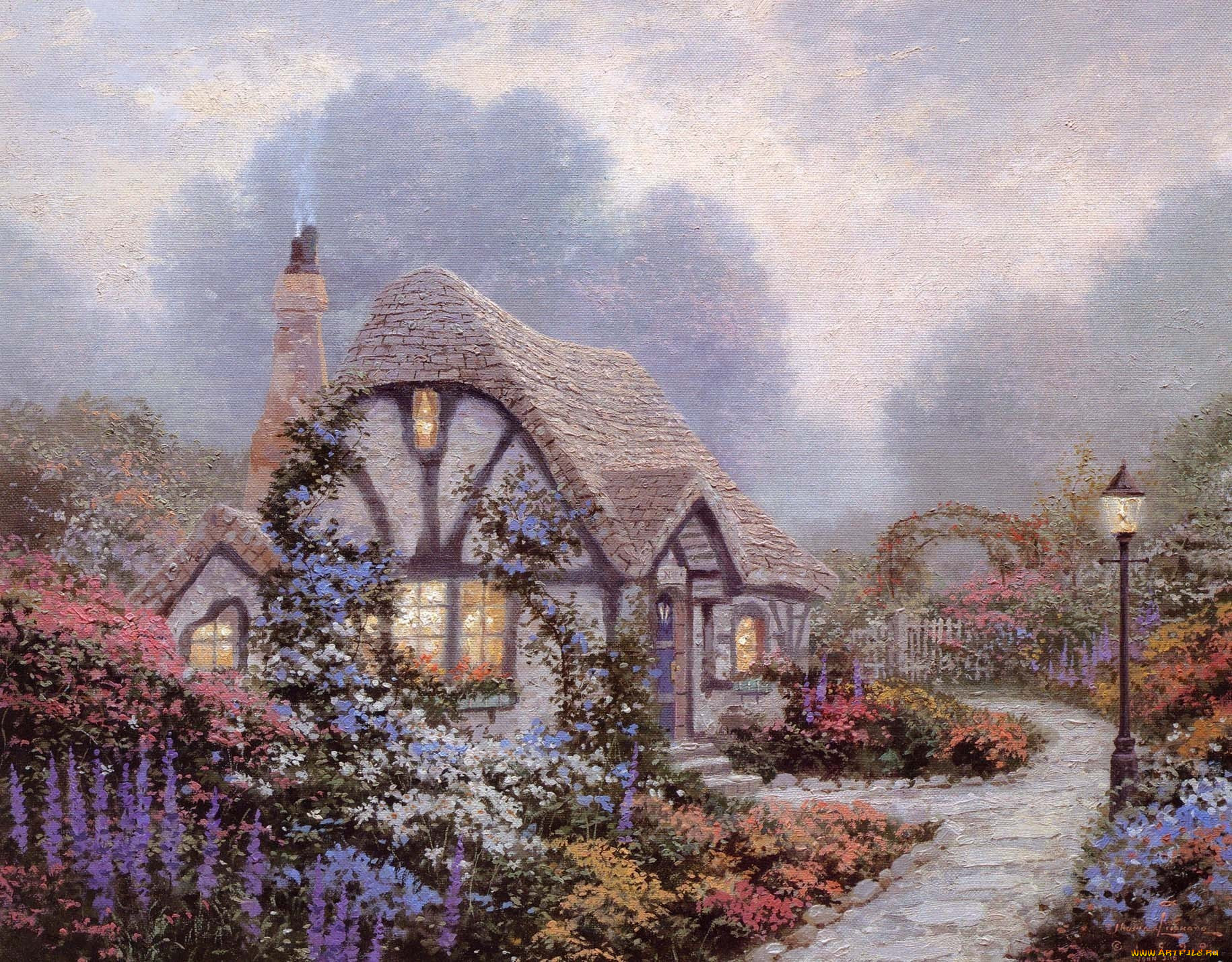 thomas, kinkade, , , , , 